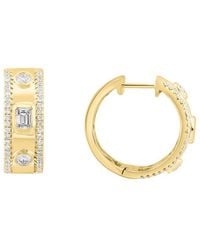 Effy Fine Jewelry - 14K 1.14 Ct. Tw. Diamond Earrings - Lyst