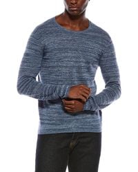 John Varvatos - Erik Linen Blend Crewneck Shirt - Lyst