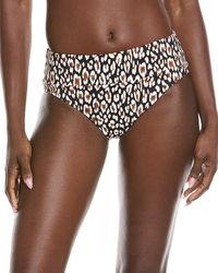 Tommy Bahama - Palm Modern Safari Cat High-Waist Bikini Bottom - Lyst