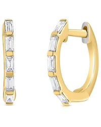 Sabrina Designs - 14k 0.24 Ct. Tw. Diamond Huggie Earrings - Lyst