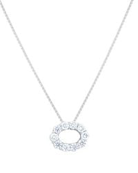 Diana M. Jewels - Fine Jewelry 14k 1.00 Ct. Tw. Diamond Oval Pendant Necklace - Lyst