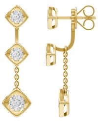 Lab Grown Diamonds - 14K 2.30 Ct. Tw. Lab-Grown Diamond Earrings - Lyst