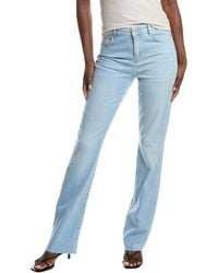 L'Agence - Ruth High Rise Straight Jean - Lyst
