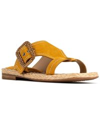 Donald J Pliner - Hilari Leather Sandal - Lyst