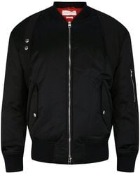 McQueen - Harness Ma-1 Bomber Jacket - Lyst
