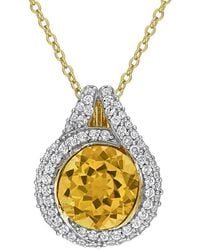 Rina Limor - 3.87 Ct. Tw. Gemstone Pendant - Lyst