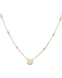 Diamond Select Cuts - 14K 0.03 Ct. Tw. Diamond By The Yard Necklace - Lyst
