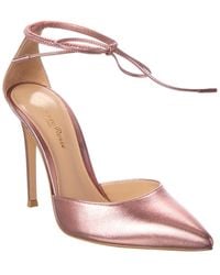 Gianvito Rossi - Montecarlo D'orsay 105 Leather Pump - Lyst