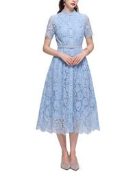 Kaimilan - Embellished Midi Dress - Lyst