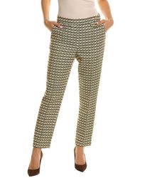 Tory Burch - Twill Crepe Wool-Blend Pant - Lyst