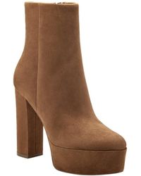 Marc Fisher - Caled Leather Bootie - Lyst