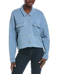 Z Supply - Venus Knit Denim Jacket - Lyst