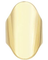 Adornia - 18K Plated Stainless Steel Ring - Lyst