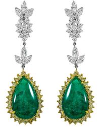 Diana M. Jewels - Fine Jewelry 18K 7.60 Ct. Tw. Diamond Earrings - Lyst