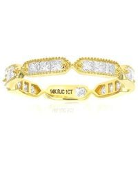 Amairah - 14K 1.00 Ct. Tw. Lab-Grown Diamond Eternity Ring - Lyst