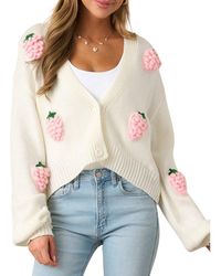 VERA DOLINI - Cardigan - Lyst