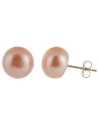 Splendid - 14k 9-9.5mm Freshwater Pearl Studs - Lyst