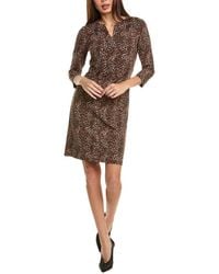 J.McLaughlin - Carly Animal Print Mini Dress - Lyst