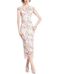 DZA - Midi Dress - Lyst