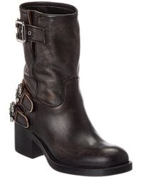 Chloé - Dakota Leather Bootie - Lyst