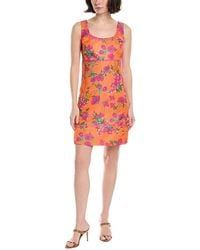 Sara Campbell - Sleeveless Pique Shift Dress - Lyst