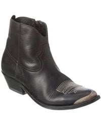 Golden Goose - Western Leather Cowboy Boot - Lyst