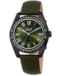 Burgi - Burgi Leather Watch - Lyst