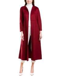 Max Mara Studio Wool-blend Coat - Red