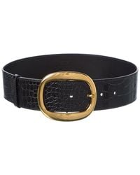 Tom Ford - 50Mm Croc-Embossed Leather Belt - Lyst