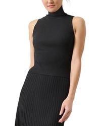 Lilla P - Rib Turtleneck Shell Sweater - Lyst
