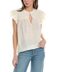 Ba&sh - Cap Sleeve Blouse - Lyst