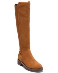 Cole Haan - Lyndon Waterproof Suede Boot - Lyst