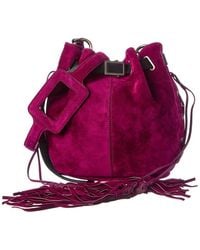 Roger Vivier - Suede Bucket Bag - Lyst
