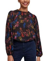 Bella Dahl - Elastic Shirred Top - Lyst