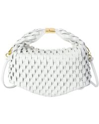 Tiffany & Fred Paris - Woven Leather Top Handle Crossbody - Lyst