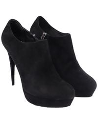 Miu Miu - Suede Ankle Boot (Authentic Pre-Loved) - Lyst
