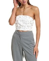 Endless Rose - 3D Floral Bandeau Top - Lyst