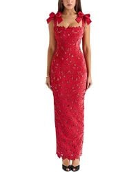 Ariele Tesoro - Embellished Maxi Dress - Lyst