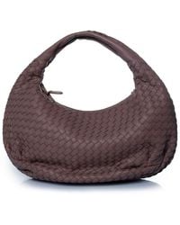 Bottega Veneta - Intrecciato Leather Hobo Bag (Authentic Pre-Loved) - Lyst