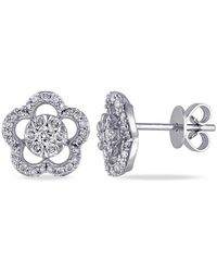 Diamond Select Cuts - 14K 0.50 Ct. Tw. Diamond Stud Earrings - Lyst