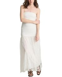 Kenneth Cole - Strapless Maxi Dress - Lyst