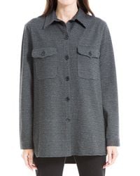 Max Studio - Double Knit Shacket - Lyst