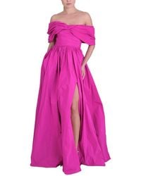 Marchesa - Draped Gown - Lyst