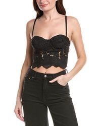 L'Agence - Sonya Bralette Top - Lyst