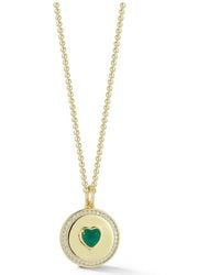 Glaze Jewelry - 14K Over Cz Necklace - Lyst