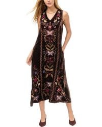 Johnny Was - Carminia Silk-Blend Tank Dress - Lyst