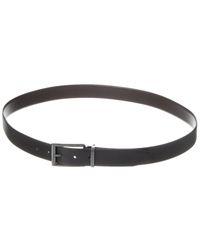 BOSS - Omarosyn Reversible Leather Belt - Lyst