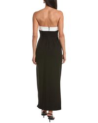 MILLY Petunia Curled Lace Gown in White | Lyst