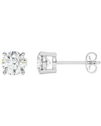 Lab Grown Diamonds - 14K 2.00 Ct. Tw. Lab-Grown Diamond Earrings - Lyst