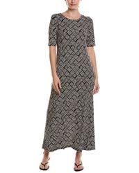 Vince Camuto - 3/4-Sleeve Maxi Dress - Lyst